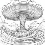 Relaxing Landspout Coloring Pages for Adults 1