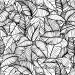Relaxing Nature Pattern Coloring Pages 4