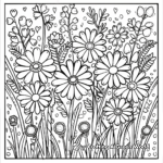 Relaxing Patterns of Nature Coloring Pages 4