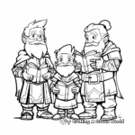 Renegade Rogues & Thieving Guilds Coloring Pages 3