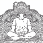 Restrained Minimalist Mindfulness Coloring Pages 1