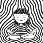 Restrained Minimalist Mindfulness Coloring Pages 3