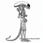 Ridley Scott's Iconic Alien Coloring Sheets 3