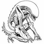 Ridley Scott's Iconic Alien Coloring Sheets 4