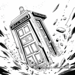 River Song Adventure Coloring Pages 3
