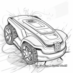 Robotic Lawn Mower Coloring Pages 3