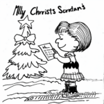Sally Brown Christmas Letter to Santa Pages 2