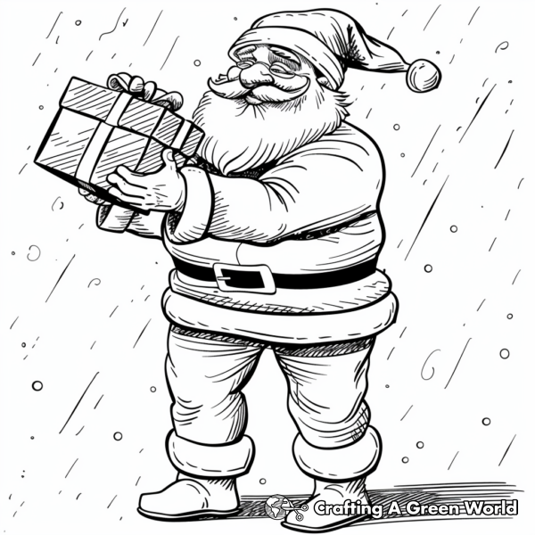 Christmas Story Coloring Pages - Free &amp; Printable!