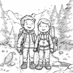Scenic Lewis and Clark Trail Coloring Pages 3
