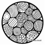 Shapes and Patterns Tracing Coloring Pages 3
