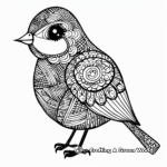 Sharpie Bird Coloring Pages 2