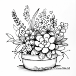 Sharpie Botanical Coloring Pages 3