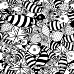 Sharpie Coloring Pages for Pattern lovers 4