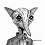 Silurian Species Coloring Pages for Sci-Fi Fans 3