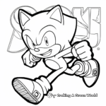 Simple Alex Kidd Coloring Pages for Children 3