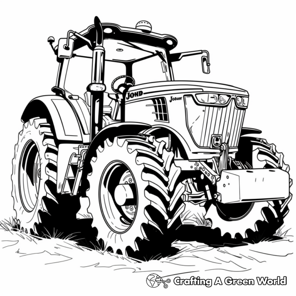 John Deere Coloring Pages - Free & Printable!