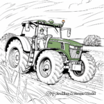 Simple and Fun John Deere Coloring Pages for Kids 2