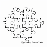 Simple Beginner's Puzzle Coloring Pages 4