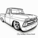 Simple Chevy SSR Coloring Pages for Children 3