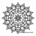 Simple Mandala Coloring Pages for Toddlers 3