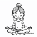 Simple Shapes Coloring Pages for Mindful Relaxation 1