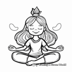 Simple Shapes Coloring Pages for Mindful Relaxation 3