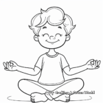 Simple Shapes Coloring Pages for Mindful Relaxation 4