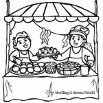 Simple Sukkot Coloring Pages for Beginners 4
