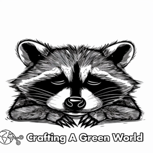 Abstract Raccoon Coloring Pages Raccoon Coloring Pages - Free & Printable!