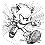 Sonic the Hedgehog Comic Book Coloring Pages 3