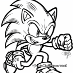 Sonic the Hedgehog Comic Book Coloring Pages 4