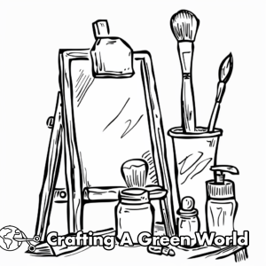 Paint Coloring Pages - Free &amp; Printable!