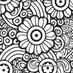 Sophisticated Henna Pattern Coloring Pages 3