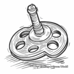 Start to Finish: Fidget Spinner Movement Coloring Pages 3