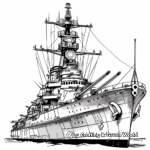 Stealthy Battlecruiser Coloring Pages 1