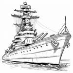 Stealthy Battlecruiser Coloring Pages 2