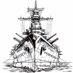 Stealthy Battlecruiser Coloring Pages 3