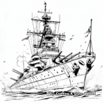 Stealthy Battlecruiser Coloring Pages 4