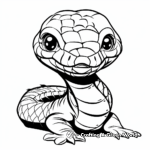 Stealthy Black Mamba Coloring Pages 3