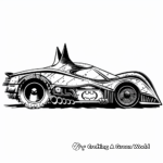 Steampunk Batmobile Coloring Pages 2