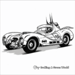 Steampunk Batmobile Coloring Pages 3