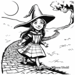 Storybook Munchkin Land Coloring Pages 3
