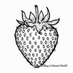 Strawberry Dot Coloring Pages 2