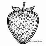 Strawberry Dot Coloring Pages 3