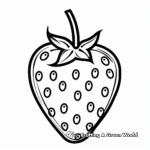 Strawberry Dot Coloring Pages 4