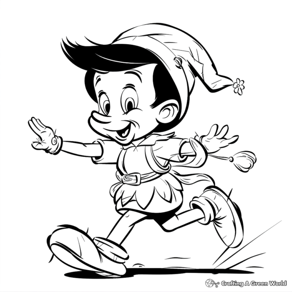 Pinocchio Coloring Pages - Free &amp; Printable!