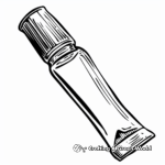 Stunning Oil Paint Tube Coloring Pages 3