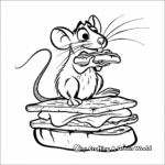 Stunning Ratatouille Coloring Pages for Food Lovers 3
