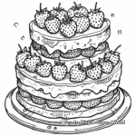 Sweet Strawberry Shortcake Coloring Pages 2