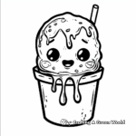 Tasty Ice Cream Slime Coloring Pages 1